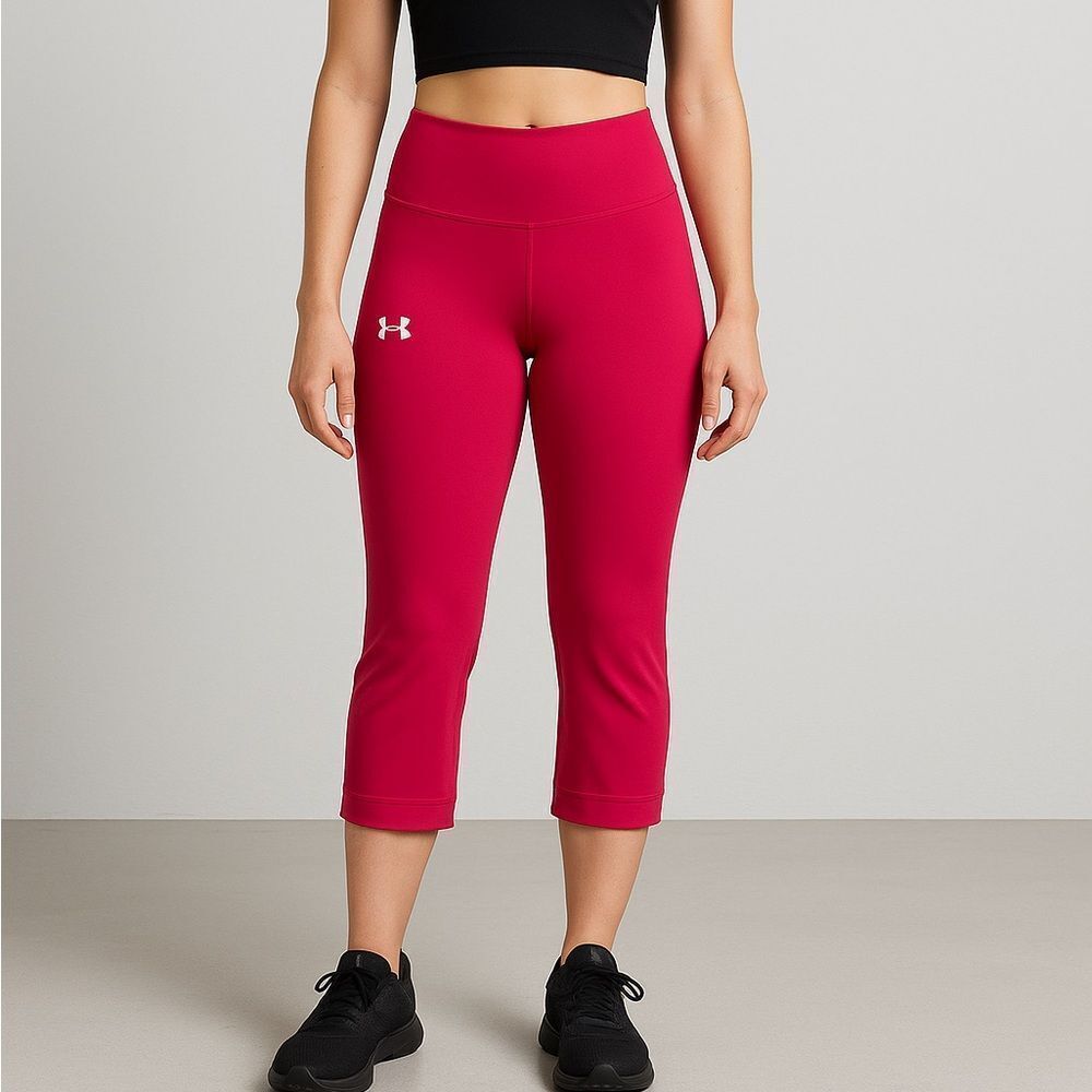 Under‎ Armour Red Performance Capris
